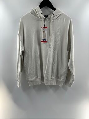 Buffalo David Bitton Cream Hooded Pullover Sweater – Women’s Medium NWT